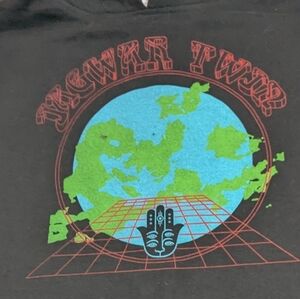 Jagwar Twin Rare Concert Merch Hoodie Subject To Flooding Tour Large